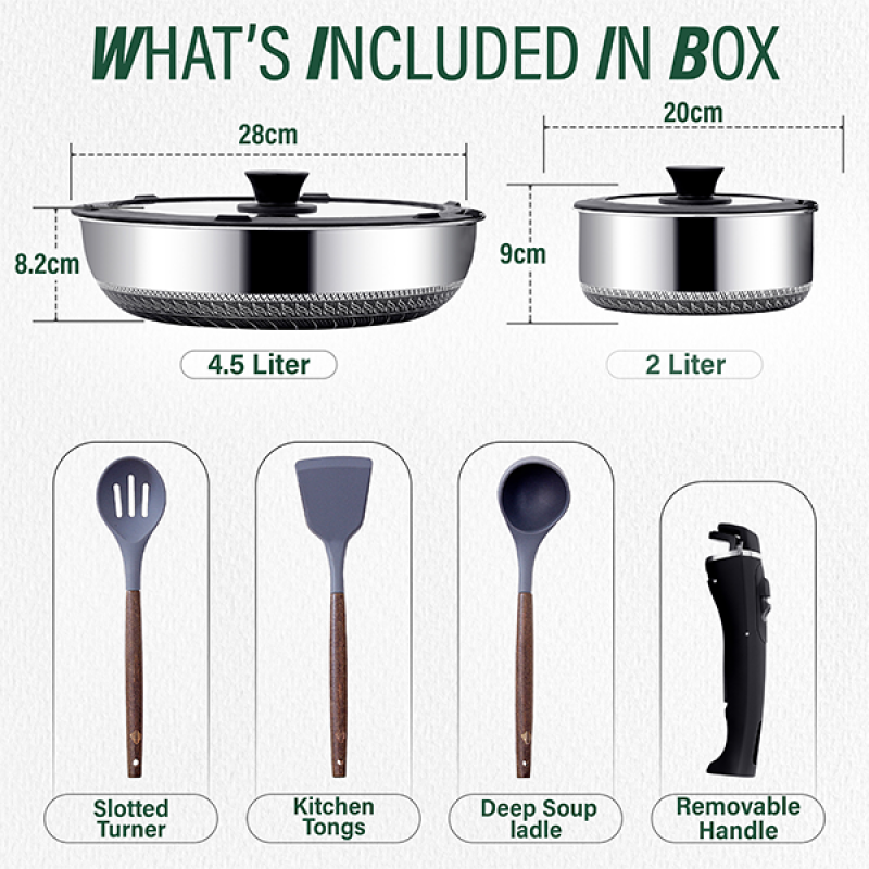 Stainless Steel Smart Set