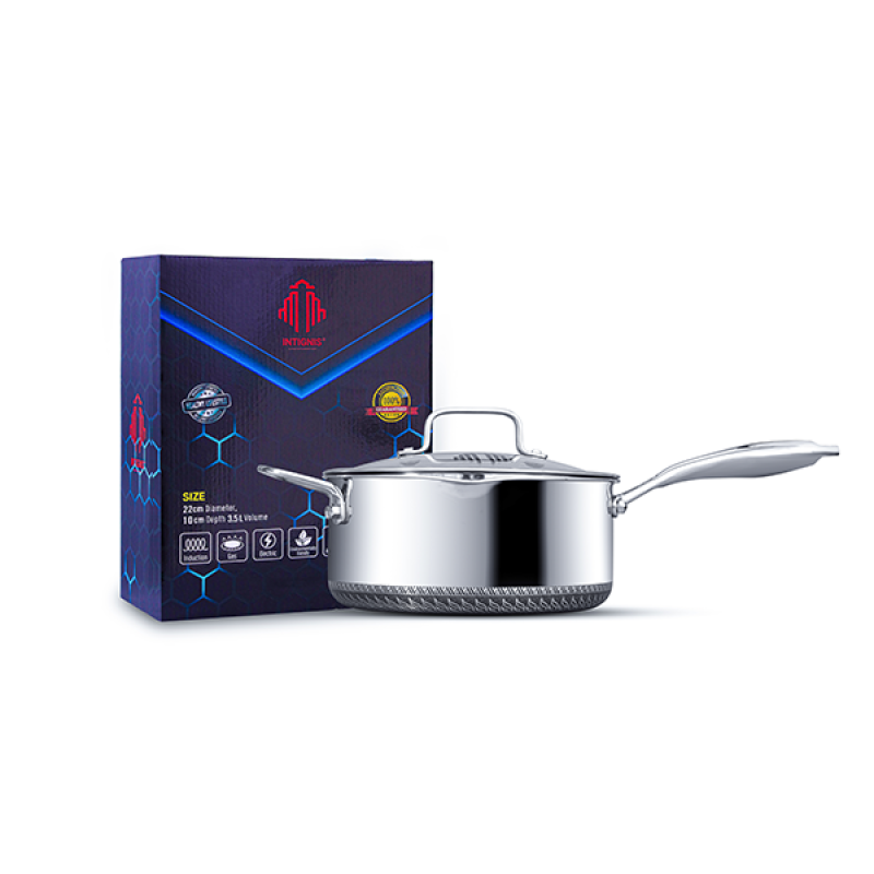 Saucepan with lid 24cm/4L