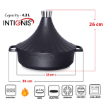 Tagine 28cm / 4.2L - Ovenproof