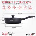Frying Pan with Lid - 24cm/2.5L