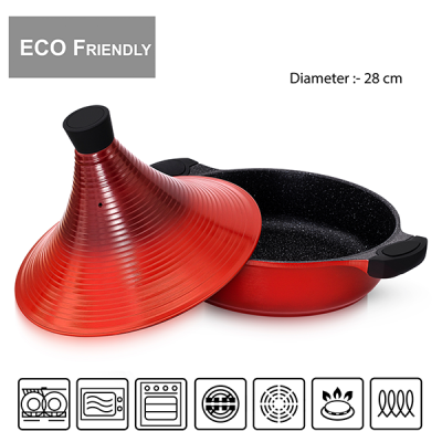 Tagine 28cm / 4.2L Red