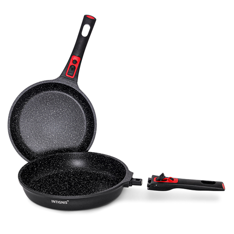 Detachable Handle Frying Set