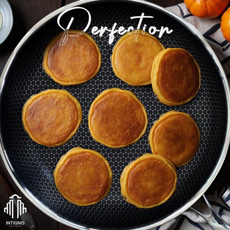 Stainless Steel Deep Frying Pan with Lid - 4.5 Liter